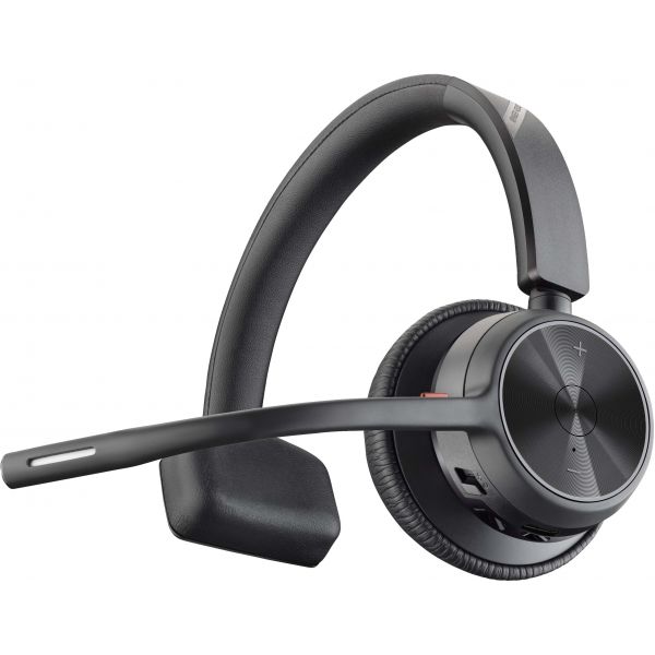 POLY Voyager 4310 UC mono headset + BT700 USB-A-adapter + oplaadstandaard