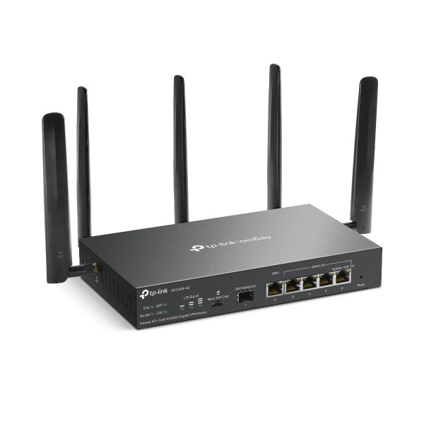 TP-Link ER706W-4G draadloze router Gigabit Ethernet Dual-band (2.4 GHz / 5 GHz) Zwart (ER706W-4G)