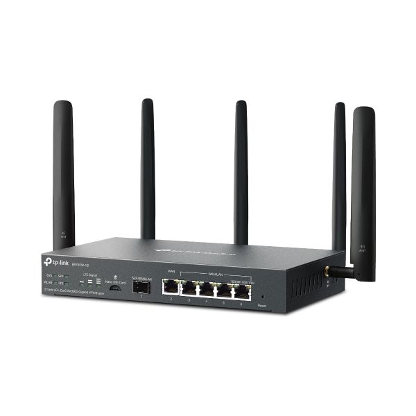 TP-Link ER706W-4G draadloze router Gigabit Ethernet Dual-band (2.4 GHz / 5 GHz) Zwart (ER706W-4G)