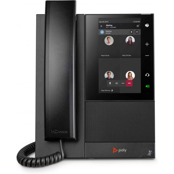 POLY CCX 500 Business Media Phone voor Microsoft Teams met PoE-ondersteuning (82Z76AA)