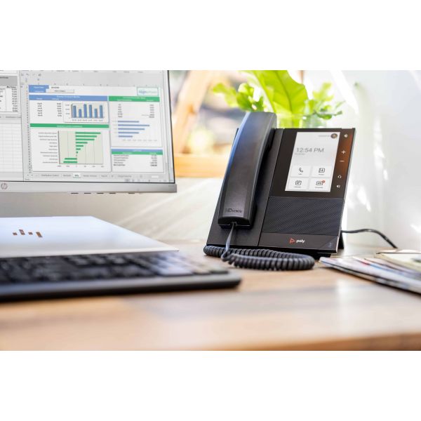 POLY CCX 500 Business Media Phone voor Microsoft Teams met PoE-ondersteuning (82Z76AA)