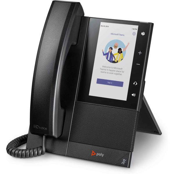 POLY CCX 500 Business Media Phone voor Microsoft Teams met PoE-ondersteuning (82Z76AA)