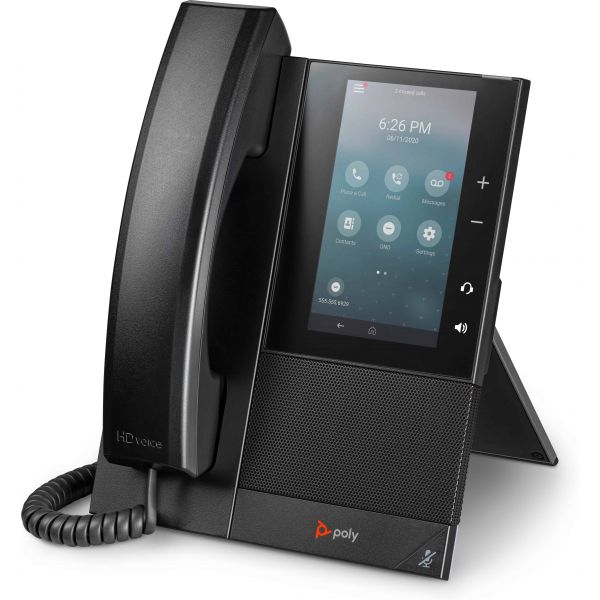 POLY CCX 500 Business Media Phone met ondersteuning voor Open SIP en PoE (82Z78AA)