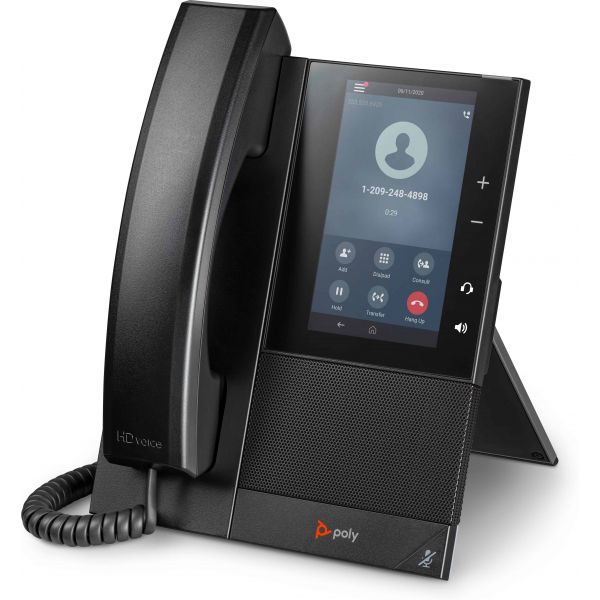 POLY CCX 500 Business Media Phone met ondersteuning voor Open SIP en PoE (82Z78AA)