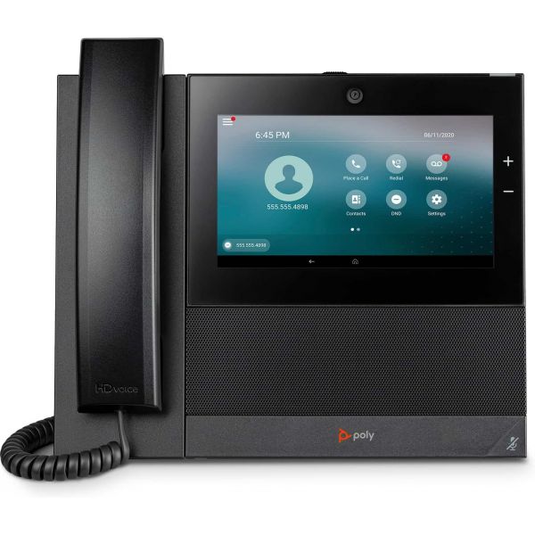 POLY CCX 700 Business Media Phone met ondersteuning voor Open SIP en PoE (82Z83AA)