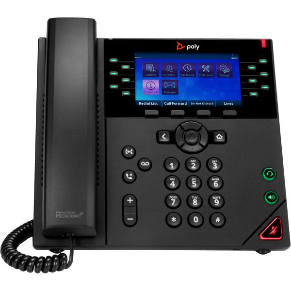 POLY OBi VVX 450 12-lijns IP-telefoon met PoE-ondersteuning (89B60AA)