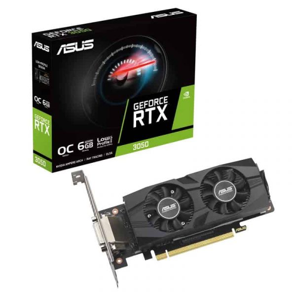 ASUS GeForce RTX 3050 LP BRK OC Edition NVIDIA 6 GB GDDR6