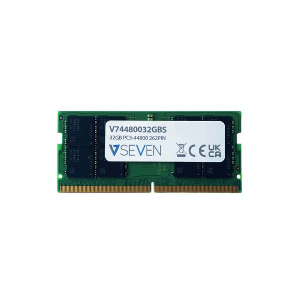 V7 V74480032GBS geheugenmodule 32 GB 1 x 32 GB DDR5 5600 MHz (V74480032GBS)