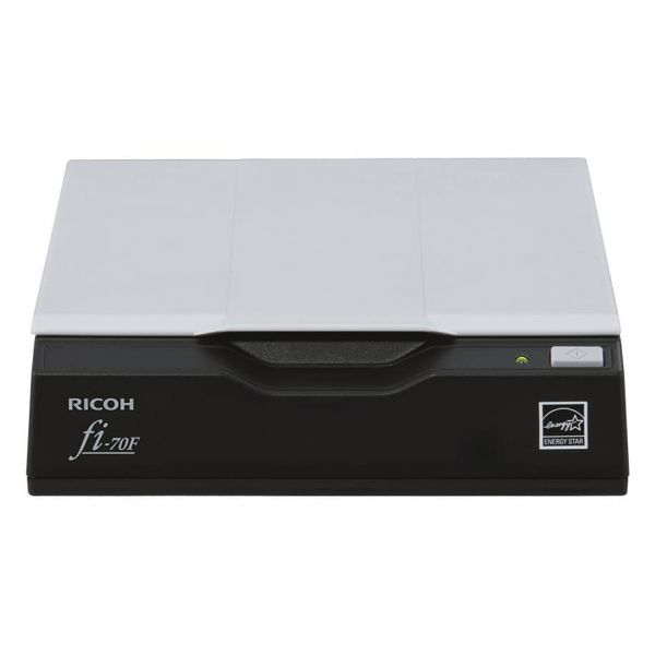 Ricoh fi-70F Flatbed scanner 600 x 600 DPI A6 Zwart, Grijs