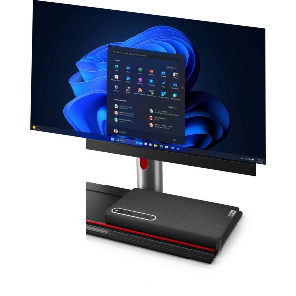 Lenovo ThinkCentre M90a Gen 5 Intel® Core™ i5 i5-14500 60,5 cm (23.8") 1920 x 1080 Pixels Alles-in-één-pc 16 GB DDR5-SDRAM 512 GB SSD Windows 11 Pro Wi-Fi 6E (802.11ax) Zwart