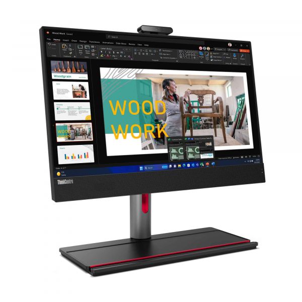 Lenovo ThinkCentre M90a Gen 5 Intel® Core™ i5 i5-14500 60,5 cm (23.8") 1920 x 1080 Pixels Alles-in-één-pc 16 GB DDR5-SDRAM 512 GB SSD Windows 11 Pro Wi-Fi 6E (802.11ax) Zwart