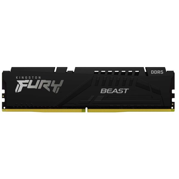 Kingston Technology FURY Beast 32GB 6000MT/s DDR5 CL30 DIMM Black XMP (KF560C30BB-32)