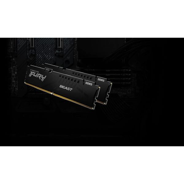 Kingston Technology FURY Beast 32GB 6000MT/s DDR5 CL30 DIMM Black XMP (KF560C30BB-32)