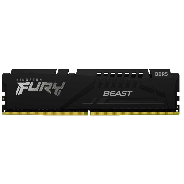 Kingston Technology FURY Beast 32GB 6000MT/s DDR5 CL30 DIMM (Kit of 2) Black XMP (KF560C30BBK2-32)