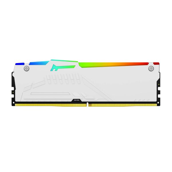 Kingston Technology FURY Beast 32GB 6400MT/s DDR5 CL32 DIMM (Kit van 2) White RGB XMP (KF564C32BWAK2-32)