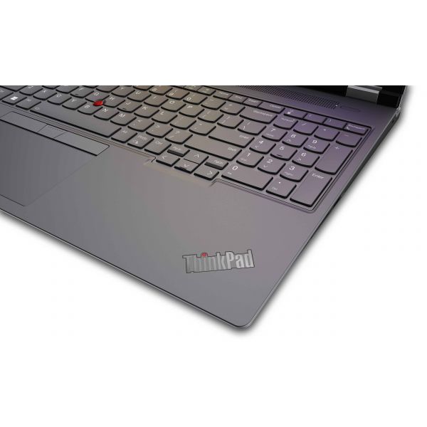 Lenovo ThinkPad P16 Intel® Core™ i7 i7-13850HX Mobiel werkstation 40,6 cm (16") WQXGA 32 GB DDR5-SDRAM 1 TB SSD NVIDIA RTX 2000 Ada Wi-Fi 6E (802.11ax) Windows 11 Pro Grijs, Zwart (21FA004FMH)