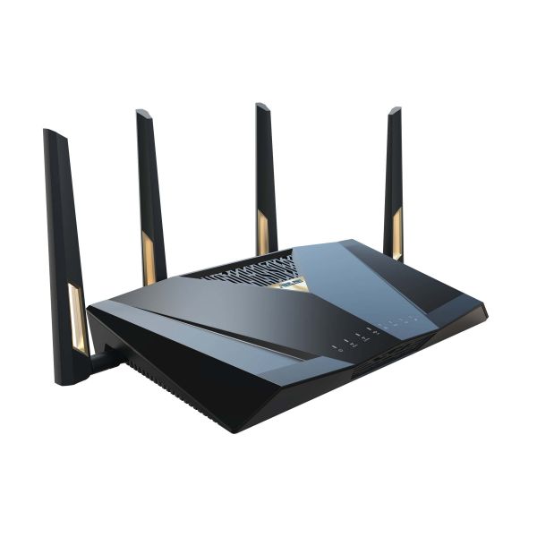 ASUS RT-BE88U draadloze router 10 Gigabit Ethernet Dual-band (2.4 GHz / 5 GHz) Zwart, Grijs (90IG08V0-MO3N0V)