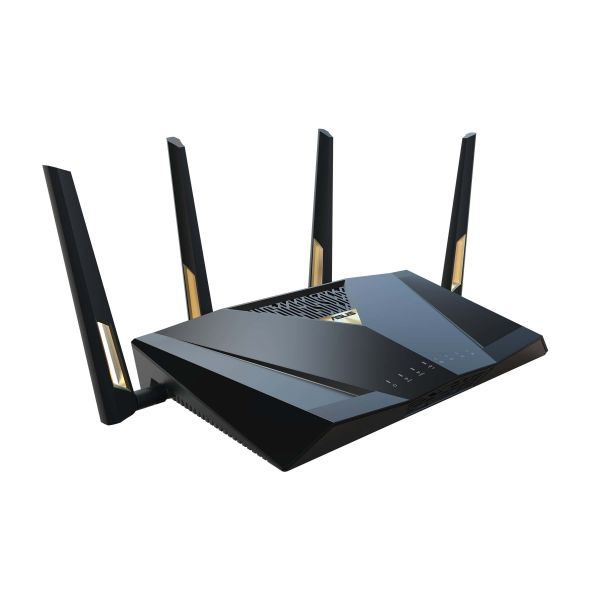 ASUS RT-BE88U draadloze router 10 Gigabit Ethernet Dual-band (2.4 GHz / 5 GHz) Zwart, Grijs (90IG08V0-MO3N0V)