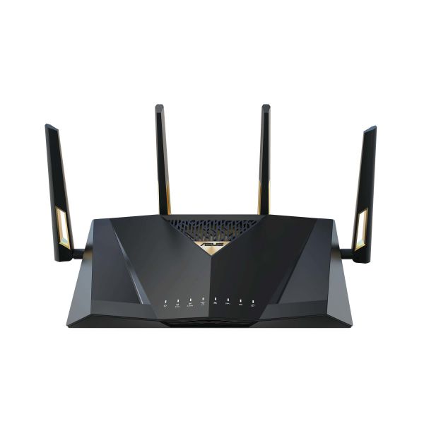 ASUS RT-BE88U draadloze router 10 Gigabit Ethernet Dual-band (2.4 GHz / 5 GHz) Zwart, Grijs (90IG08V0-MO3N0V)