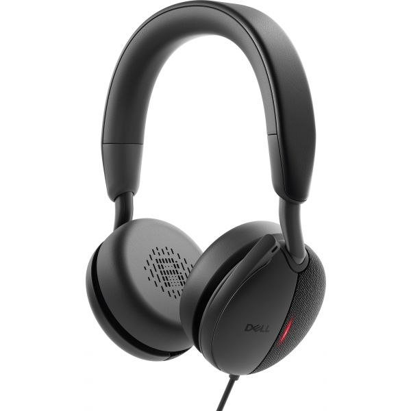 DELL WH5024 Headset Bedraad Hoofdband Oproepen/muziek USB Type-C Zwart