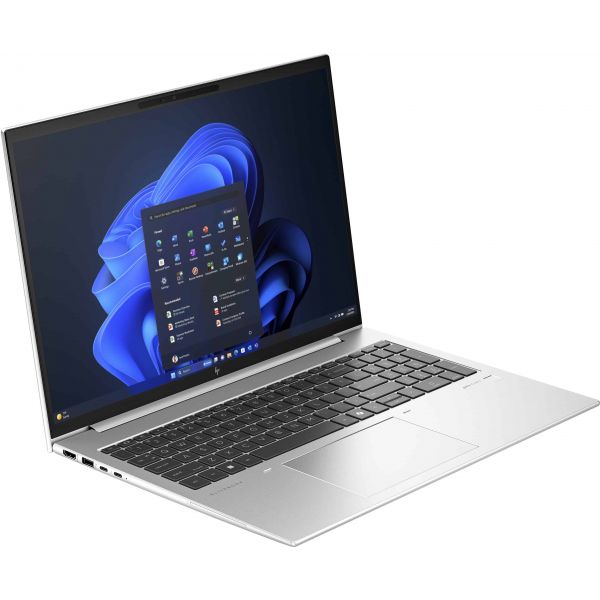 HP EliteBook 860 16 G11 Intel Core Ultra 7 155U Laptop 40,6 cm (16") WUXGA 16 GB DDR5-SDRAM 512 GB SSD Wi-Fi 6E (802.11ax) Windows 11 Pro Zilver (9G0H1ET#ABH)