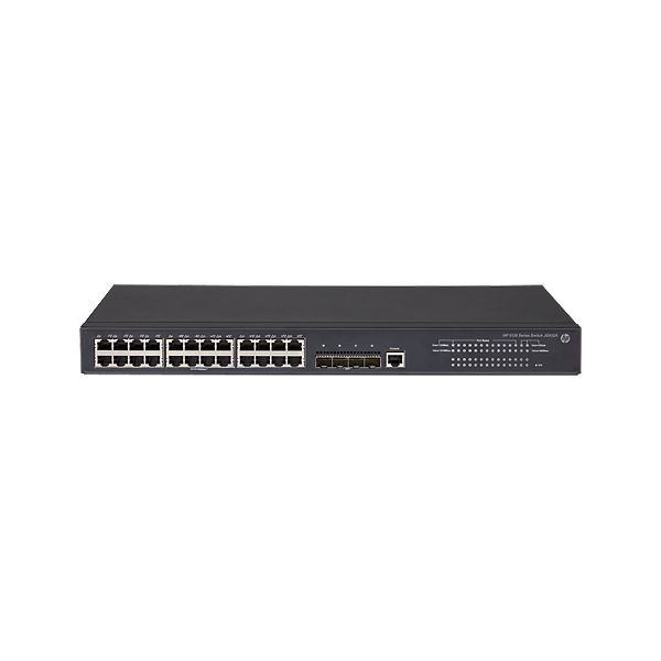 Hewlett Packard Enterprise FlexNetwork 5130 24G 4SFP+ EI Managed L3 Gigabit Ethernet (10/100/1000) 1U Zwart (JG932A)