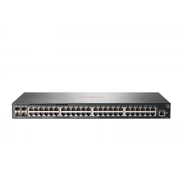 Hewlett Packard Enterprise Aruba 2930F 48G 4SFP+ Managed L3 Gigabit Ethernet (10/100/1000) 1U Grijs (JL254A#ABB)