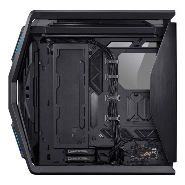 ASUS ROG Hyperion GR701 BTF Edition Tower Zwart, Transparant