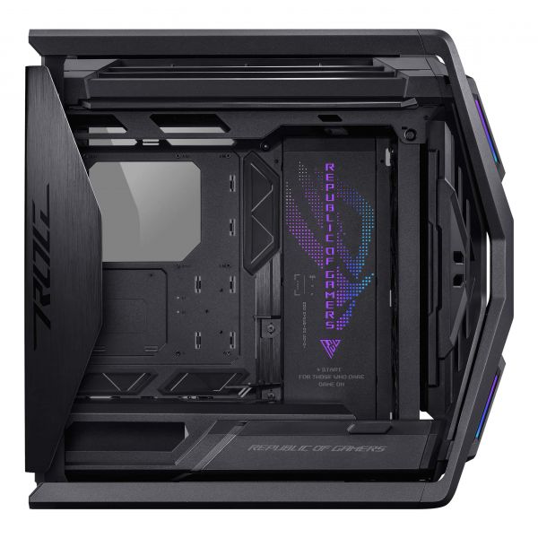 ASUS ROG Hyperion GR701 BTF Edition Tower Zwart, Transparant