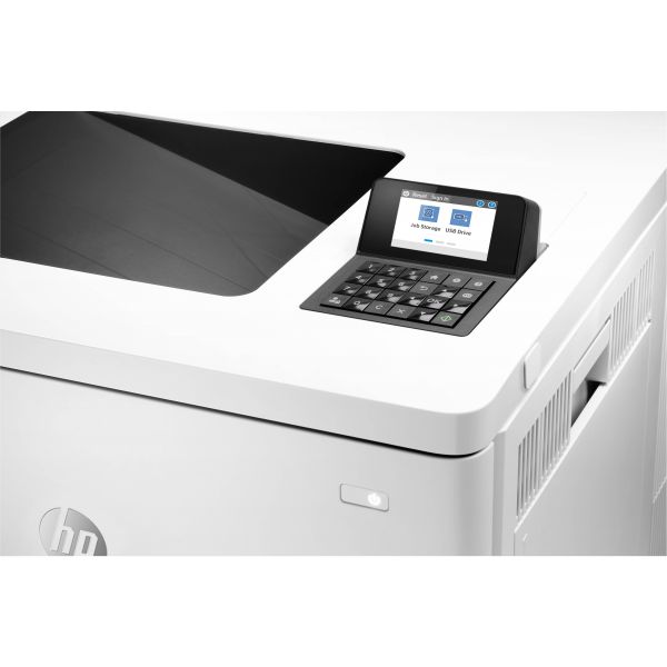 HP Color LaserJet Enterprise M554dn printer, Print, Printen via de USB-poort aan voorzijde; Dubbelzijdig printen