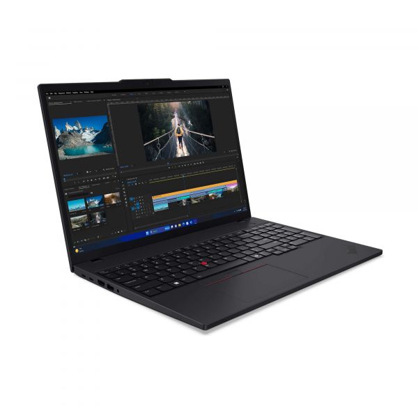 Lenovo ThinkPad T16 Intel Core Ultra 5 125U Laptop 40,6 cm (16") WUXGA 16 GB DDR5-SDRAM 512 GB SSD Wi-Fi 6E (802.11ax) Windows 11 Pro Zwart (21MN008CMH)