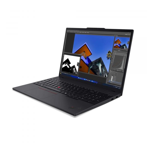 Lenovo ThinkPad T16 Intel Core Ultra 5 125U Laptop 40,6 cm (16") WUXGA 16 GB DDR5-SDRAM 512 GB SSD Wi-Fi 6E (802.11ax) Windows 11 Pro Zwart (21MN008CMH)