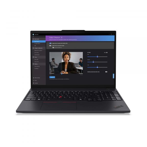 Lenovo ThinkPad T16 Intel Core Ultra 5 125U Laptop 40,6 cm (16") WUXGA 16 GB DDR5-SDRAM 512 GB SSD Wi-Fi 6E (802.11ax) Windows 11 Pro Zwart (21MN008CMH)