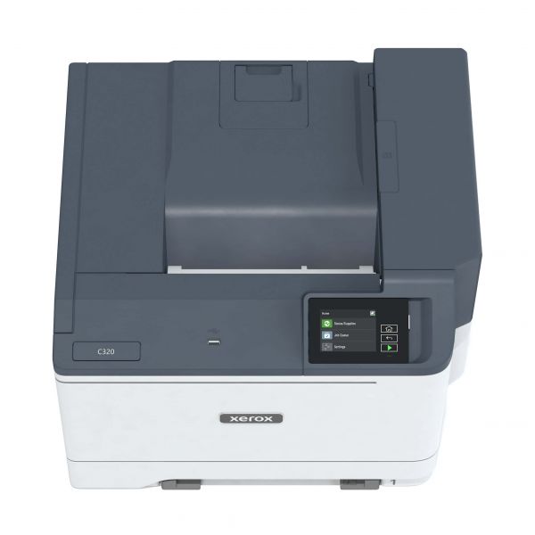 Xerox C320 A4 33 ppm draadloze dubbelzijdige printer PS3 PCL5e6/6 2 laden totaal 251 vel