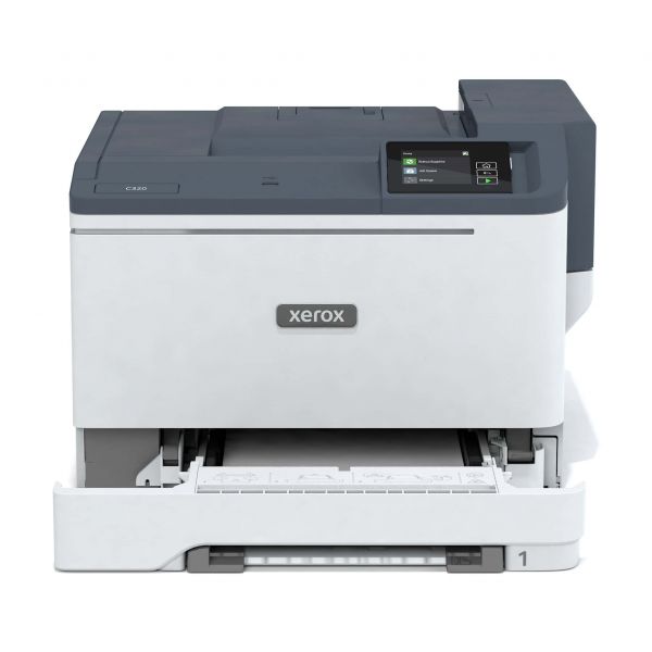 Xerox C320 A4 33 ppm draadloze dubbelzijdige printer PS3 PCL5e6/6 2 laden totaal 251 vel