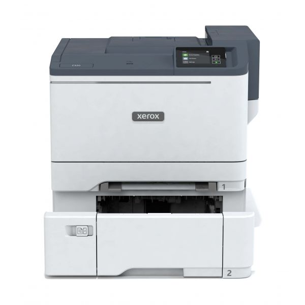 Xerox C320 A4 33 ppm draadloze dubbelzijdige printer PS3 PCL5e6/6 2 laden totaal 251 vel