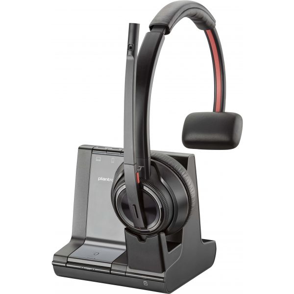 POLY Savi 8210-M Office DECT 1880-1900 MHz Single Ear Headset (8D3J8AA#ABB)