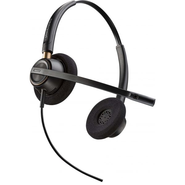 POLY EncorePro 520 Binaural Headset met Quick Disconnect (783P7AA#ABB)