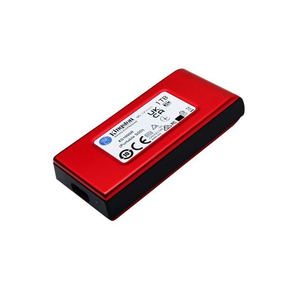 Kingston Technology 1TB XS1000 Red External USB 3.2 Gen 2 Draagbare Solid State Drive (SXS1000R/1000G)