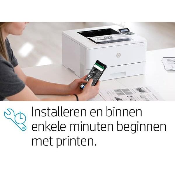 HP LaserJet Pro M404dw, Print, Draadloos