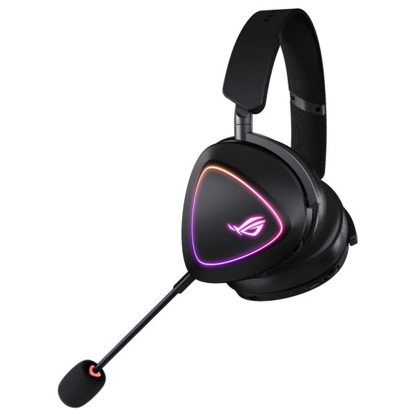 ASUS ROG DELTA II Headset Bedraad en draadloos Hoofdband Gamen USB Type-C Bluetooth Zwart