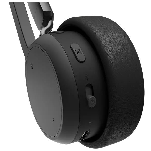 Lenovo 4XD1Q30302 hoofdtelefoon/headset Draadloos Hoofdband Oproepen/muziek Bluetooth Zwart