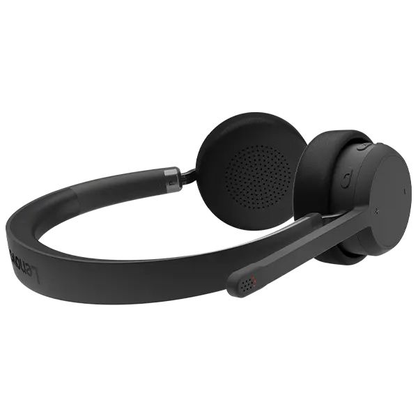 Lenovo 4XD1Q30302 hoofdtelefoon/headset Draadloos Hoofdband Oproepen/muziek Bluetooth Zwart