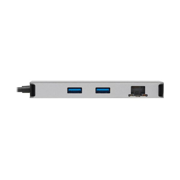 Tripp Lite U442-DOCK8G-GG laptop dock & poortreplicator Bedraad USB 3.2 Gen 1 (3.1 Gen 1) Type-C Zwart, Grijs