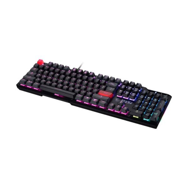 MSI Vigor GK41 Dusk LR US toetsenbord Gamen USB QWERTY Engels Zwart