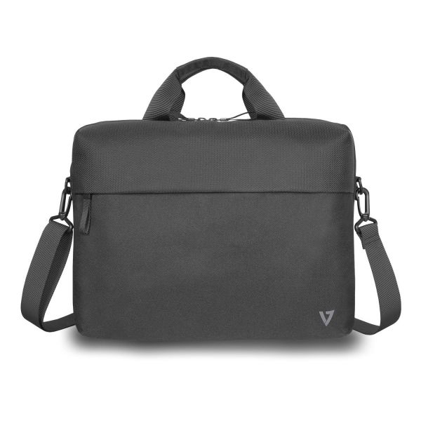 V7 CTP16-ECO2 laptoptas 39,6 cm (15.6") Aktetas Zwart