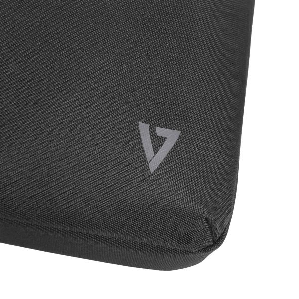 V7 CTP16-ECO2 laptoptas 39,6 cm (15.6") Aktetas Zwart