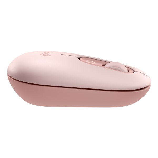 Logitech POP Icon Combo toetsenbord Inclusief muis Universeel Bluetooth QWERTY US International Roze, Wit