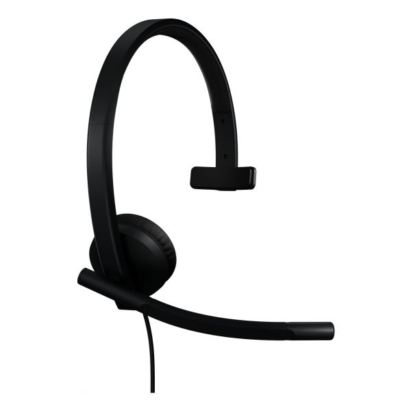 Logitech H570e Headset Bedraad Hoofdband Kantoor/callcenter USB Type-A Zwart