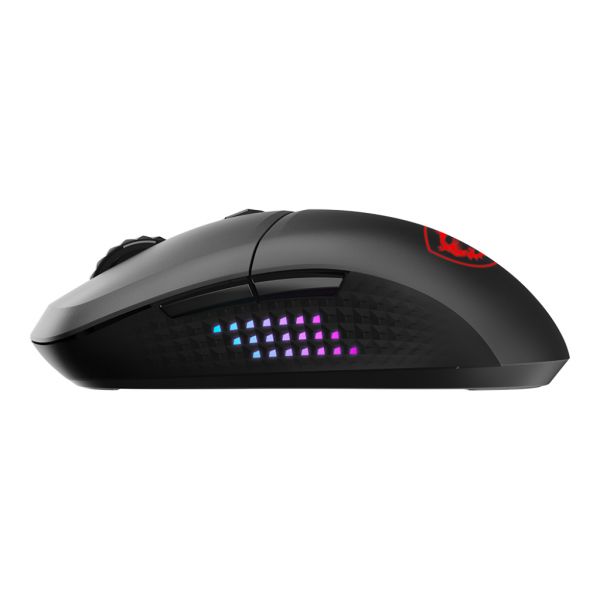 MSI VERSA 300 ELITE WIRELESS muis Gamen Rechtshandig RF Wireless + Bluetooth + USB Type-C Optisch 26000 DPI